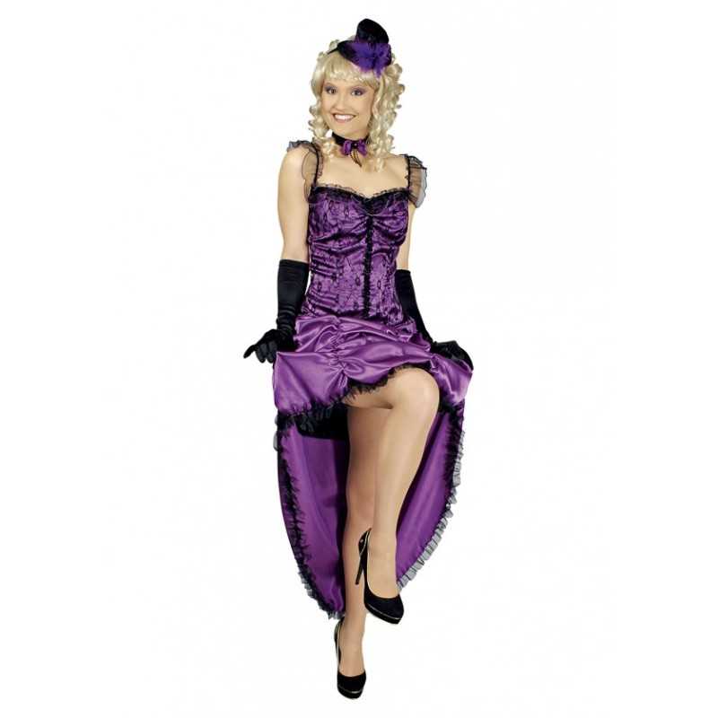 DEGUISEMENT ROBE DE SALON VIOLETTE TAILLE 34