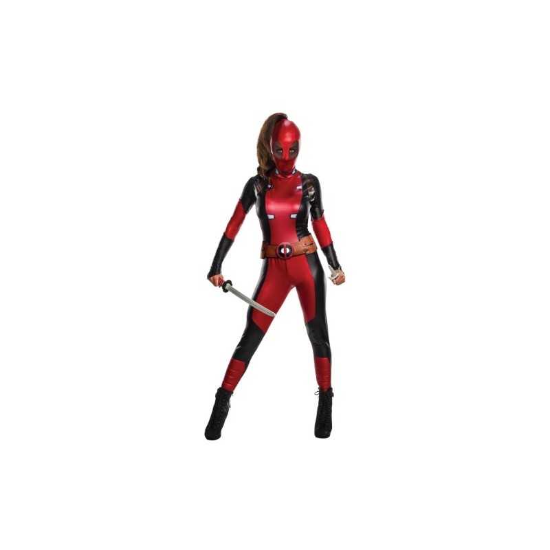 DEGUISEMENT DEADPOOL FEMME TAILLE XS