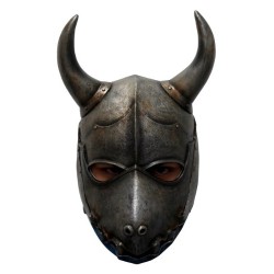 MASQUE HALLOWEEN LATEX DE BOUCHER HOSTEL