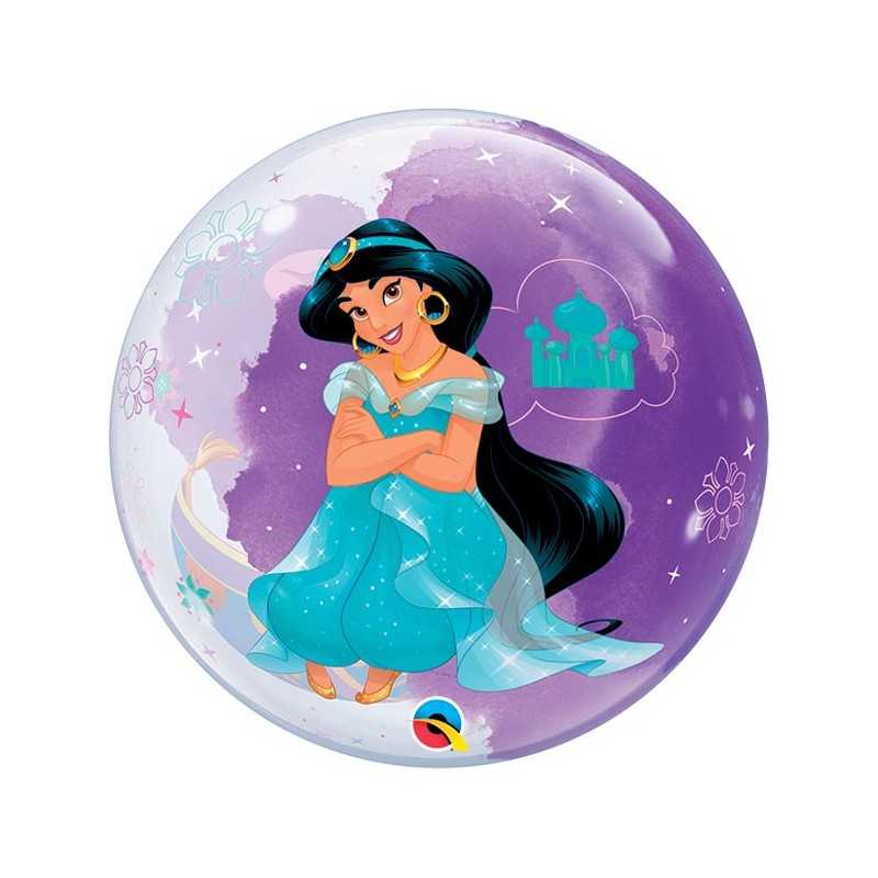 BALLON BUBBLES PRINCESSE JASMINE DISNEY 56CM