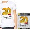 T-SHIRT DEDICACE 20 ANS
