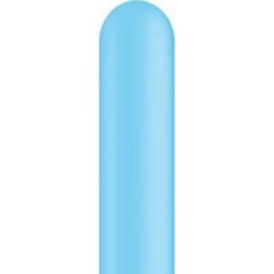 50 BALLONS A MODELER 260 Q-PACK BLEU PALE