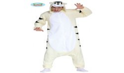 DEGUISEMENT CHAT TIGRE BLANC TAILLE UNIQUE