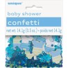 CONFETTIS BABY SHOWER BLEU 14 G