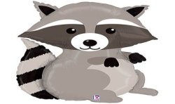 BALLON METALLIQUE RATON LAVEUR 91 CM