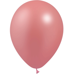10 BALLONS LATEX 28 CM BALLONIA ROSE GOLD