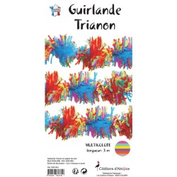 GUIRLANDE TRIANON MULTICOLORE 3 METRES