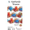 GUIRLANDE TRIANON MULTICOLORE 3 METRES