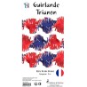 GUIRLANDE TRIANON BLEU BLANC ROUGE 3 METRES