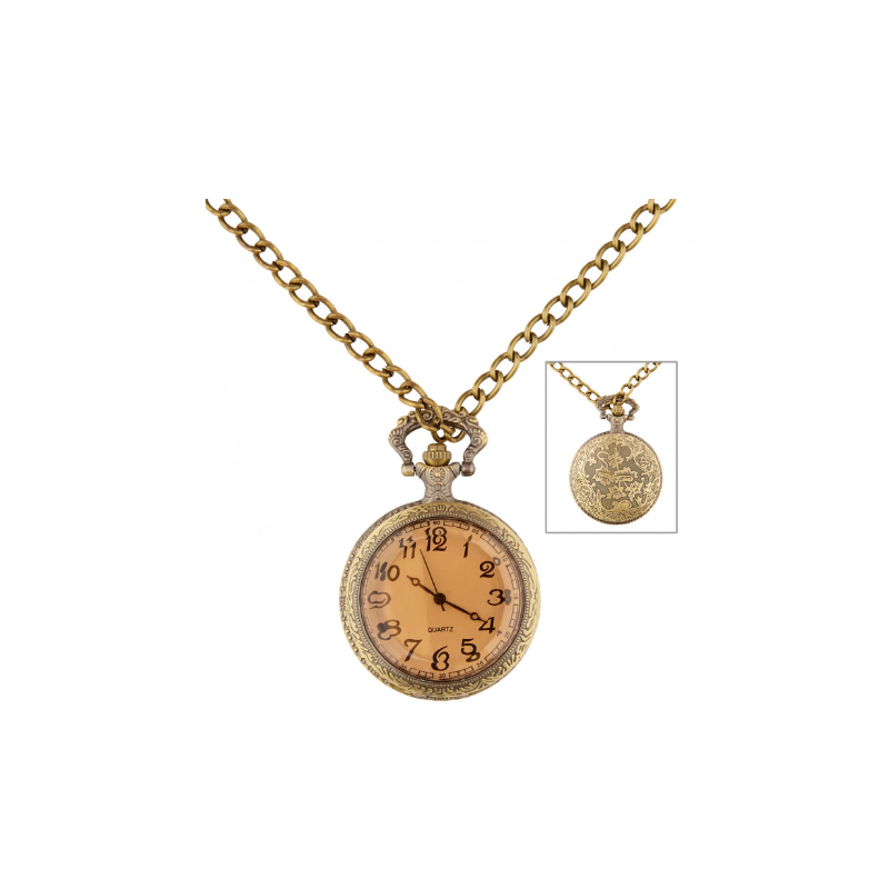 MONTRE A GOUSSET STEAMPUNK SUR COLLIER