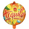 BALLON METALLIQUE ROND 45 CM TEQUILA