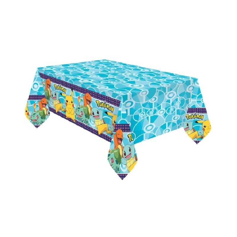 NAPPE PLASTIFIEE POKEMON PIKACHU 120 X 180 CM