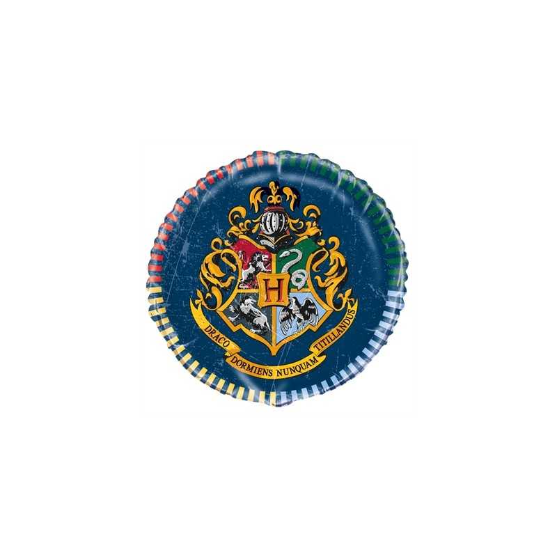 BALLON METALLIQUE ROND HARRY POTTER 45 CM
