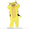 DEGUISEMENT KIGURUMI PYJAMA CHINCHILLA ELECTRIQUE JAUNE TAILLE 7-9 ANS