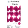GUIRLANDE TRIANON FUSHIA 3 METRES