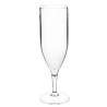 FLUTE A CHAMPAGNE PLASTIQUE TRANSPARENT