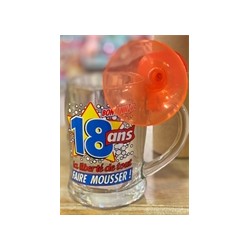 CHOPE TROMPETTE ANNIVERSAIRE 18 ANS