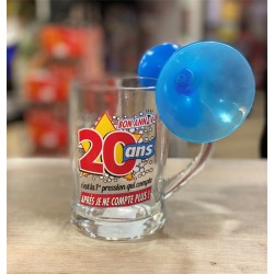 CHOPE TROMPETTE ANNIVERSAIRE 20 ANS