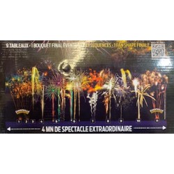 FEU D'ARTIFICE PORTABLE CHAMPS ELYSEES 4 MINUTES ARDI