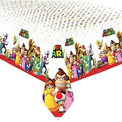 NAPPE SUPER MARIO PLASTIFIEE 1.8 X 1.2 M
