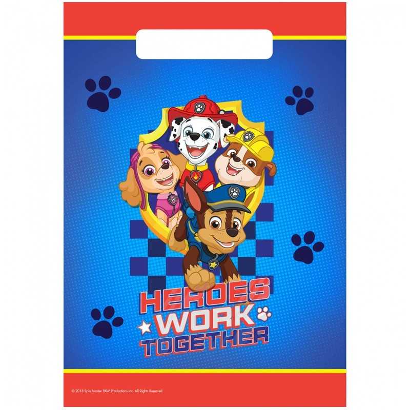 8 SACS CADEAU PAT PATROUILLE