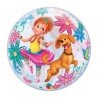 BALLON BUBBLE FANCY NANCY CLANCY 56 CM