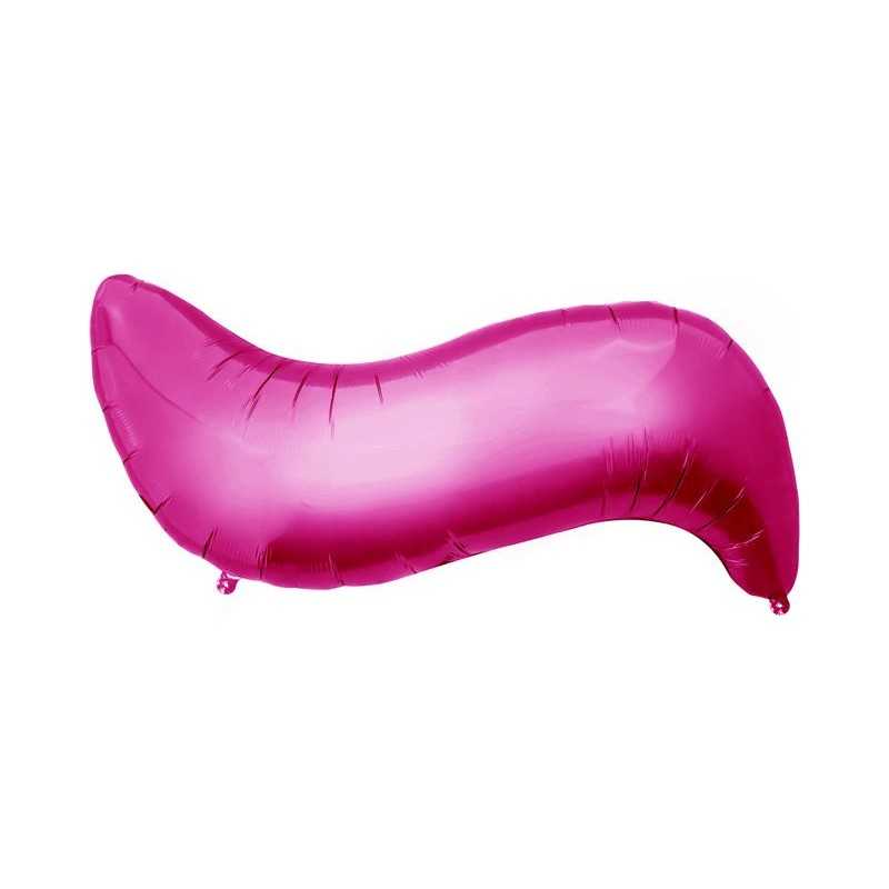BALLON METALLIQUE TILDE FUSCHIA 34"