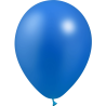 12 BALLONS LATEX 28 CM BLEU ROI METAL BALLOONIA