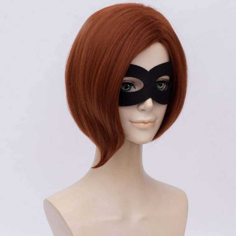 PERRUQUE ELASTIGIRL CARRE FEMME ROUSSE