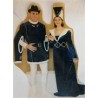 DEGUISEMENT MEDIEVAL FEMME ISEULT TAILLE 40