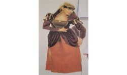 DEGUISEMENT REINE MEDIEVALE "REGINA" TAILLE M