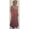DEGUISEMENT ROBE ROSE 1900 TAILLE M