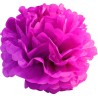 3 FLEURS DE DECORATION FUSCHIA 20 CM