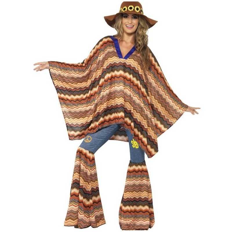 DEGUISEMENT PONCHO HIPPIE