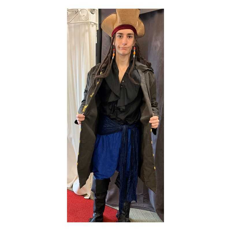DEGUISEMENT CAPITAINE FRACAS PIRATE HOMME TAILLE L