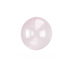 BALLON ORBZ BOULE CRISTAL ROSE S40