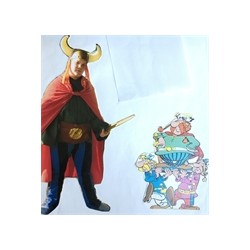 DEGUISEMENT CHEF GAULOIS ABRARACOURCIX TAILLE M/L