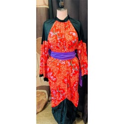 DEGUISEMENT GEISHA TRADITIONNELLE KIMONO TAILLE S A XL
