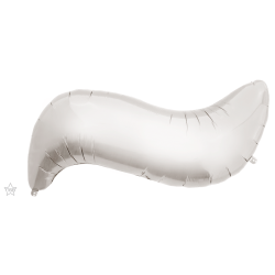 BALLON METALLIQUE TILDE ARGENT 34"