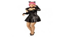 DEGUISEMENT FEMME CHAT NOIR TAILLE 44-46