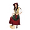 DEGUISEMENT FEMME DES TAVERNES OU AUBERGISTE TAILLE 32-34