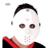 MASQUE HOCKEY BLANC EN PVC