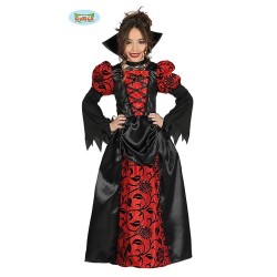 DEGUISEMENT HALLOWEEN ENFANT VAMPIRE PRINCESSE TAILLE 7-9 ANS