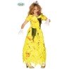 DEGUISEMENT PRINCESSE JAUNE HALLOWEEN TAILLE 10-12 ANS