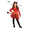 DEGUISEMENT DIABLESSE ENFANT HALLOWEEN TAILLE 7-9 ANS