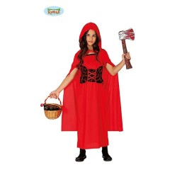 DEGUISEMENT CHAPERON ROUGE ENFANT HALLOWEEN TAILLE 5/6 ANS