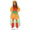 DEGUISEMENT ROBE CITROUILLE ENFANT HALLOWEEN TAILLE 3/4 ANS