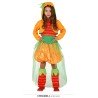 DEGUISEMENT ROBE CITROUILLE ENFANT HALLOWEEN TAILLE 3/4 ANS