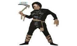 DEGUISEMENT NINJA FANTOME HALLOWEEN TAILLE 5/6 ANS