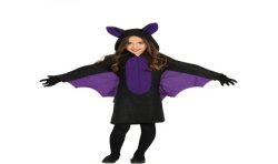 DEGUISEMENT CHAUVE SOURIS FILLE HALLOWEEN TAILLE 10/12 ANS